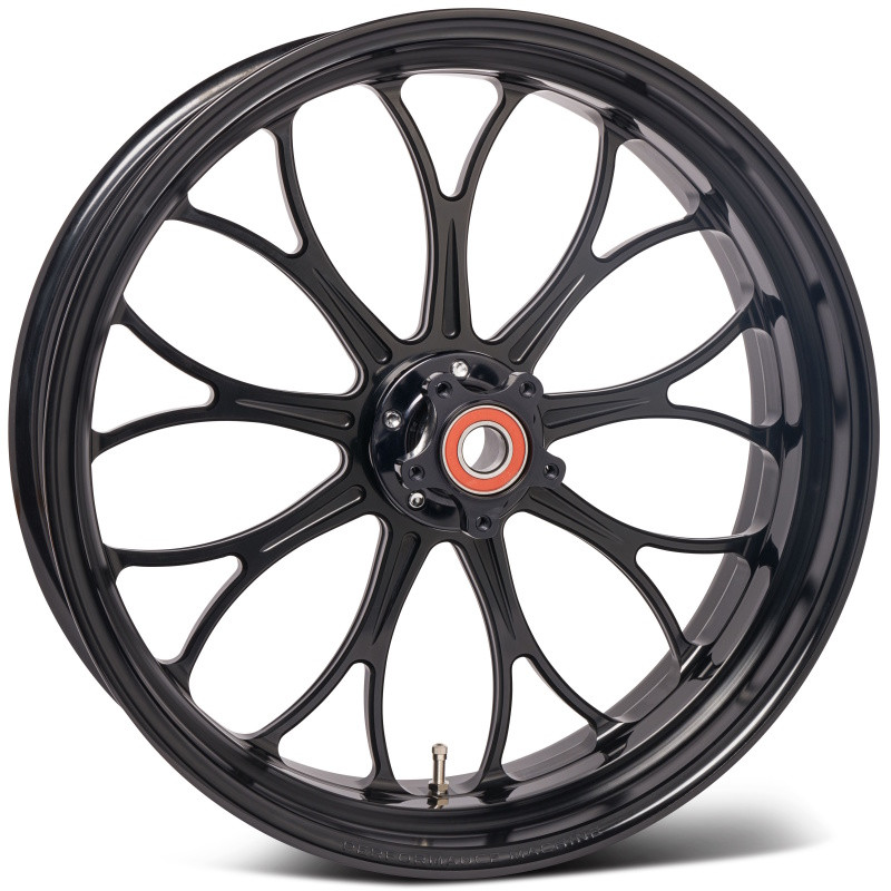 Performance Machine 21x3.5 Forged Wheel Revolution - Black Ano 1202-7106R-RVNAJAP-B Photo - Primary